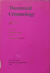 theoretical Criminology