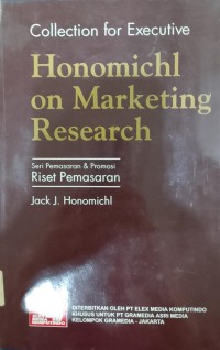 Collection For Executive : On Marketing Research