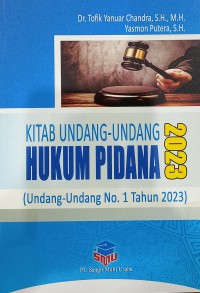 Kitab Undang-Undang Hukum Pidana ( Undang-undang N.1 tahun 2023 )