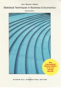 Statistical Techniques in Business & Economics