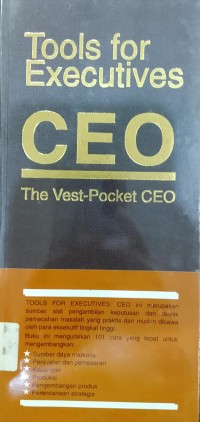 Tools For Executives : CEO