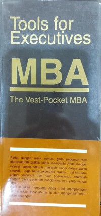 Tools For Executives : MBA